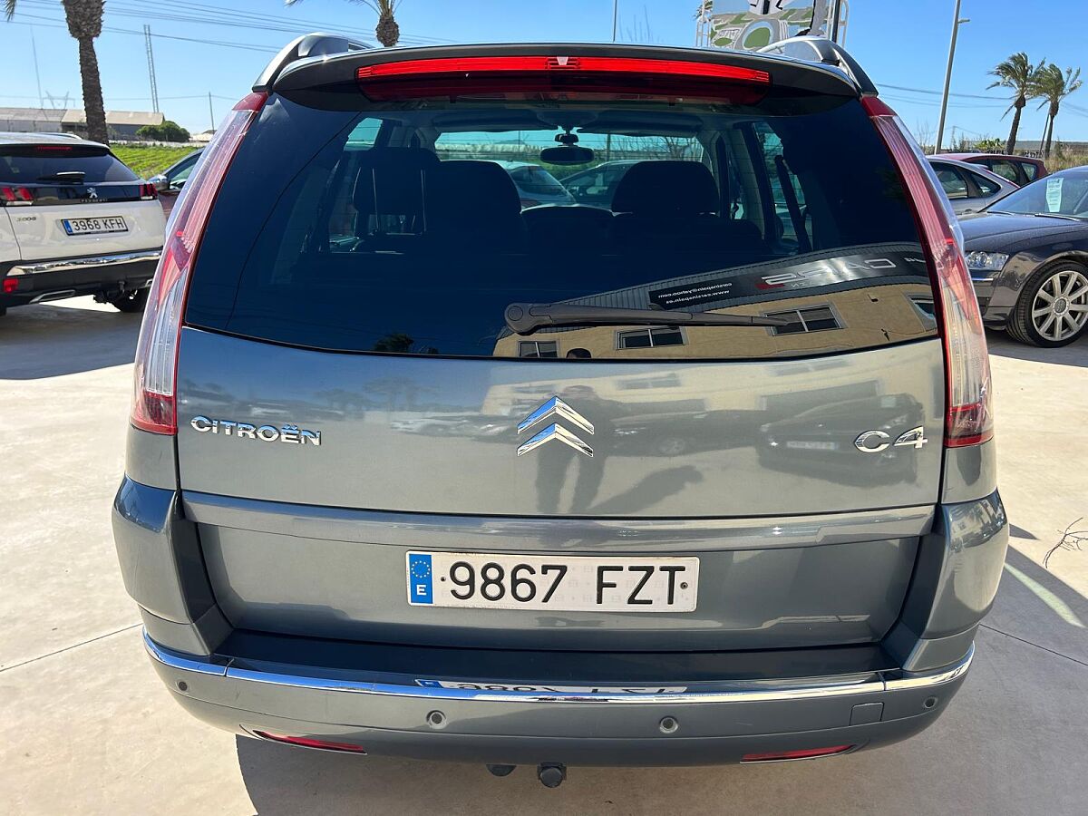 CITROEN C4 GRAND PICASSO EXCLUSIVE 1.6 HDI AUTO SPANISH LHD IN SPAIN 118K 7 SEATS 2008